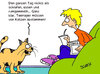 Cartoon: Teenager (small) by Karsten Schley tagged gesellschaft,teenager,jugend,jugendliche,tiere,katzen,natur,abstammung,abstammungslehre,biologie,evolution