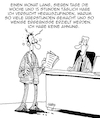 Cartoon: Überstunden (small) by Karsten Schley tagged arbeit,arbeitgeber,arbeitnehmer,arbeitszeit,überstunden,kosten,ergebnisse,wirtschaft,business,management