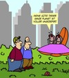 Cartoon: Ungeziefer (small) by Karsten Schley tagged raumfahrt,tiere,insekten,ausserirdische,aliens,technik,menschen,gesellschaft