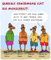 Cartoon: Vereint (small) by Karsten Schley tagged klimawandel,gesundheit,natur,wissenschaft,umwelt,menschheit,politik,erwärmung,erde