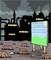 Cartoon: Voitures Electriques (small) by Karsten Schley tagged climat,voitures,economie,usines,environnement,lithium