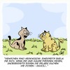 Cartoon: Von Katzen und Menschen (small) by Karsten Schley tagged katzen,haustiere,tiere,menschen,nahrung,ernährung,fastfood,gesundheit,essen