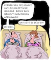 Cartoon: Warnung!! (small) by Karsten Schley tagged literatur,religion,warnhinweise,sex,kriminalität,gewalt,medien,jugendschutz,familien
