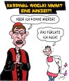 Cartoon: Woelki Auszeit (small) by Karsten Schley tagged religion,woelki,katholizismus,kirche,papst,kindesmissbrauch,kriminalität,pädophilie,vatikan,gesellschaft