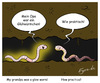 Cartoon: Glühwürmchen (small) by Egero tagged glühwürmchen,glow,worm