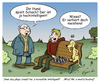 Cartoon: intelligent (small) by Egero tagged hund,dog