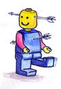 Cartoon: Murdered Lego Men (small) by urbanmonk tagged toys