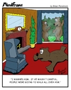 Cartoon: MINDFRAME (small) by Brian Ponshock tagged bear,rug