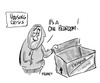 Cartoon: Housing Crisis!! (small) by John Meaney tagged box,hoodie,homeless,dirty