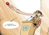 Cartoon: Ahmadinazist (small) by rodrigo tagged ahmadinejad,president,iran,israel,nazi,hitler,racism,summit,un,united,nations