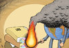 Cartoon: Climategate (small) by rodrigo tagged copenhagen,summit,climategate,climate,global,warming,pollution