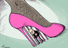 Cartoon: DSK trapped (small) by rodrigo tagged dominique,strauss,kahn,dsk,crime,sexual,attack,rape,usa,new,york