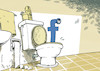 Cartoon: Facebrother (small) by rodrigo tagged facebook,privacy,espionage,spy,customers,publicity,companies,internet,economy