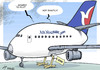 Cartoon: Fluing panic (small) by rodrigo tagged bird flu avian asia china health virus h7n9 outbreak passengers airplane