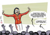 Cartoon: Funomenon (small) by rodrigo tagged china,swimmer,fu,yuanhui,internet,phenomenon,teenagers