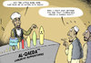 Cartoon: New terror methods (small) by rodrigo tagged bomb,suppository,anal,al,qaeda,osama,bin,laden,terror,explosive
