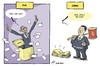 Cartoon: Obama and Xi Jinping (small) by rodrigo tagged china,usa,barack,obama,xi,jinping,president,communist,party,ccp