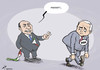 Cartoon: Political testosterone (small) by rodrigo tagged dsk,dominique,strauss,kahn,imf,sexual,attack,rape,usa,france,berlusconi,italy
