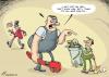 Cartoon: The intolerable intolerance (small) by rodrigo tagged intolerance prejudice discrimination immigrant racism nazi work unemployment economy society job