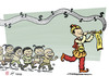 Cartoon: The Pied Piper of e-Hamelin (small) by rodrigo tagged jack,ma,alibaba,internet,ecommerce,money,startups