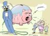 Cartoon: The virus of crisis (small) by rodrigo tagged crisis europe eu economy financial wall street nasdaq dow jones banks