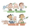 Cartoon: mense di partito (small) by dan8 tagged politica satira alimentazione