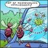 Cartoon: Unfallzeuge gesucht (small) by KritzelJo tagged unfall unfallzeuge unfallflucht auto fliege fliegen scheibendreck