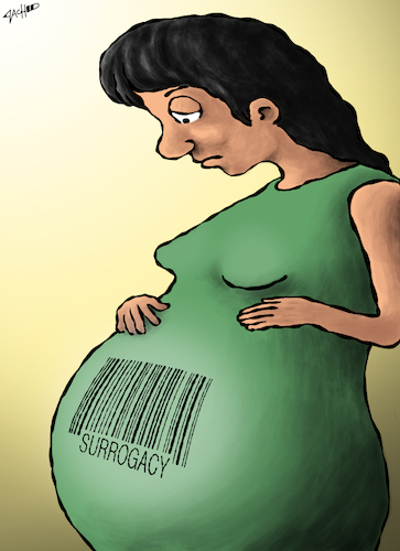 Cartoon: Womb for Sale (medium) by cartoonistzach tagged women,surrogacy,society,family,health,pregnancy,women,surrogacy,society,family,health,pregnancy