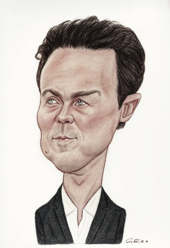 Cartoon: Edward Norton (medium) by Gero tagged caricature