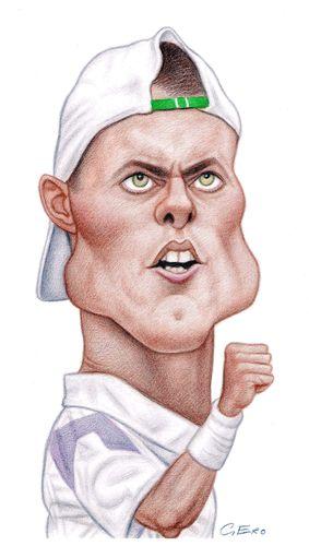 Cartoon: Lleyton Hewitt (medium) by Gero tagged caricature