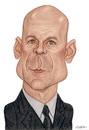 Cartoon: Bruce Willis (small) by Gero tagged caricature