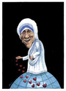 Cartoon: Mother Teresa (small) by Gero tagged caricature