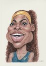Cartoon: Serena Williams (small) by Gero tagged caricature