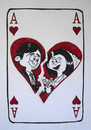 Cartoon: Gambling (small) by tanerbey tagged gamblern gambling marriage love divorce