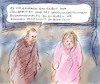 Cartoon: Bekenntnisgebot (small) by Bernd Zeller tagged dummheit