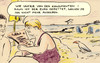 Cartoon: Wirtschaft stagniert (small) by Bernd Zeller tagged wirtschaft,stagniert