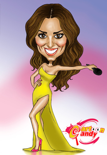 Cartoon: Cheryl (medium) by Marycaricature tagged singer,factor,girls,aloud,cheryl