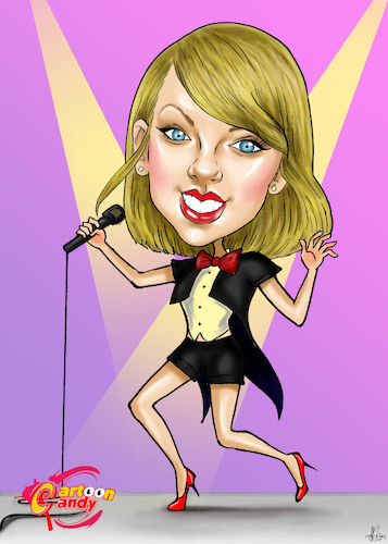 Cartoon: Taylor Swift (medium) by Marycaricature tagged swiftie,taylor,the,swift