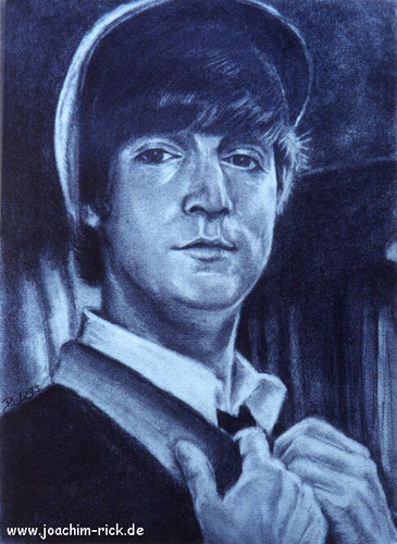 Cartoon: John Lennon - 1964 (medium) by Portraits-Karikaturen tagged john,lennon,musiker,the,beatles,1964,portrait,portraits,portraitzeichnung,bleistift
