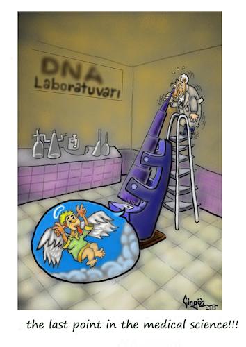 Cartoon: technology and medicine (medium) by CNGÖZ tagged cingoz