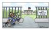 Cartoon: Obama (small) by Bernal tagged obama usa democrat politics biden election humor