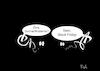 Cartoon: Black Friday (small) by Fish tagged black,friday,usa,konsum,kaufen,sonderangebote,schnäppchen,günstig,billig,angebote,sonnenfinsternis,internet