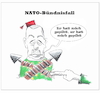 Cartoon: Nato-Bündnisfall (small) by Fish tagged politik,nato,erdogan,türkei