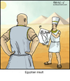 Cartoon: Egyptian Insult (small) by noodles tagged egypt,middle,finger,flipping,the,bird,hand,gesture,noodles