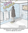 Cartoon: Titanic (small) by noodles tagged titanic,urinal,loafers,bathroom,noodles