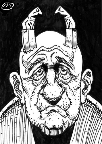Cartoon: horns (medium) by zule tagged zule
