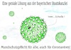 Cartoon: Coronavirus Mundschutz (small) by Stefan von Emmerich tagged corona,mundschutz,virus,schutz