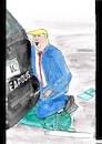 Cartoon: Der Präsident kniet (small) by Stefan von Emmerich tagged vote,him,away,donald,trump,dump,president,america,the,liar,tweets,tonight
