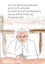Cartoon: Der Priesterberuf (small) by Stefan von Emmerich tagged benedikt,priester,missbrauchsskandal,cartoon,zölibat