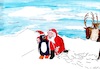 Cartoon: Pinguin als Weihnachtsmann (small) by Stefan von Emmerich tagged weihnachtsmann